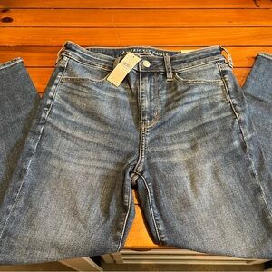 American Eagle AE Next Level Stretch Hi Rise Jegging size 10 X-Short NWT’s